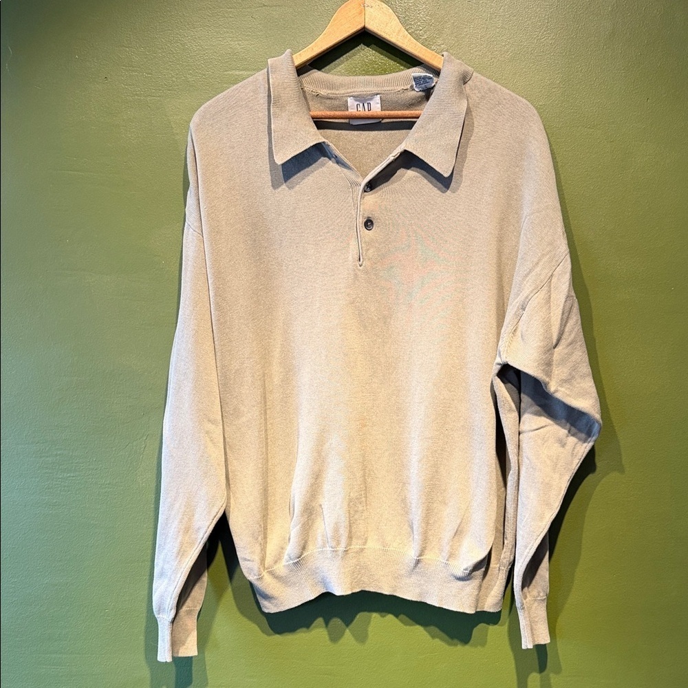 Vintage GAP Polo Sweater Shirt
